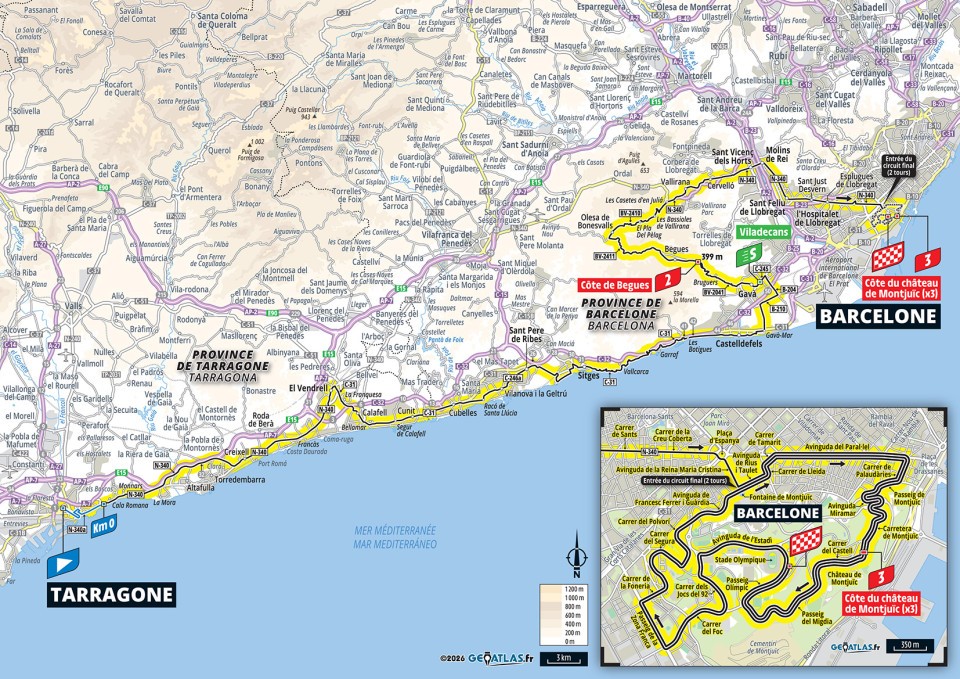 Tour de France 2026 etappe 2